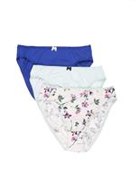 M&S INT 3P BLUE FLORAL HL Blue Mix