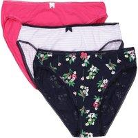 M&S INT 3P PINK FLORAL HL Pink Mix