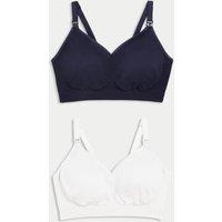 2pk Seamless Full Cup Nursing Bras