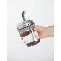 Breakfast Jar with Spoon