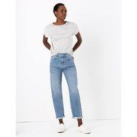 M&S Boyfriend Jeans with Stretch Light Indigo