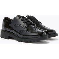 M&S Kids' Leather Brogue School Shoes (13 Small - 7 Large) Black