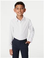 3pk Boys Easy Dressing Easy Iron School Shirts (3-18 Yrs)