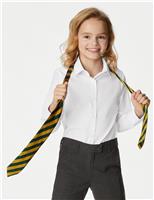 3pk Girls Plus Fit Easy Iron School Shirts (4-18 Yrs)