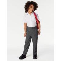 2pk Boys Easy Dressing School Trousers (3-18 Yrs)