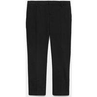 M&S Boys' Plus Fit Slim Leg Waist School Trousers (2-18 Yrs) Black