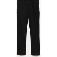 M&S Boys' Slim Leg Slim Waist School Trousers (2-18 Yrs) Black