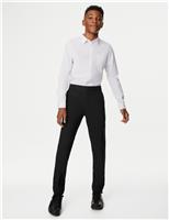 Boys Super Skinny Longer Length School Trousers (2-18 Yrs)