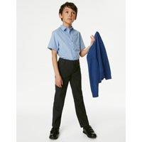 Boys Slim Leg School Trousers (2-18 Yrs)