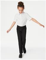2pk Girls Easy Dressing School Trousers (3-18 Yrs)