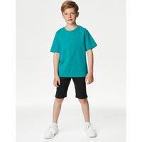 2 Pack Unisex School Sweat Shorts (2-16 Yrs)