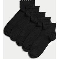 5pk Seamless Toes Anklets