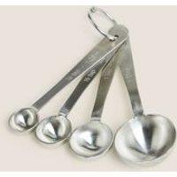 Buy Set of 4 Stainless Steel Measuring Spoons