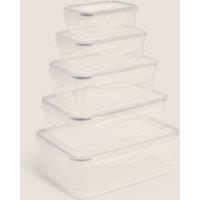 Set of 5 Kitchen Storage Tubs