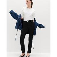 M&S Sienna Straight Leg Jeans Black Mix