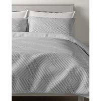 Pure Cotton Sateen Geometric Bedding Set