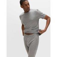 M&S Heatgen Medium Thermal Short Sleeve Top Grey