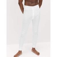 M&S Heatgen Medium Thermal Long Johns White