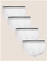 4 Pack Cotton Stretch Cool & Fresh Slips