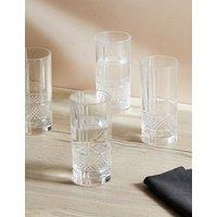 Set of 4 Adeline Hi Ball Glasses