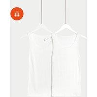2pk Thermal Pointelle Vests