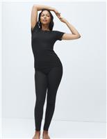 Medium Warmth Thermal Pointelle Leggings