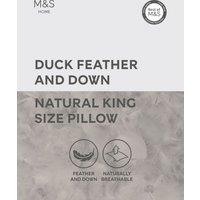 Duck Feather & Down Firm King Size Pillow