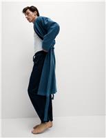 Pure Cotton Towelling Dressing Gown