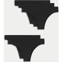 5pk No VPL Cotton Modal Brazilian Knickers