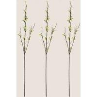 Set of 3 Artificial Willow Single Stems