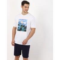 Pure Cotton Hawaii Print Pyjama Set