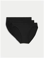 3pk Flexifit Modal High Leg Knickers
