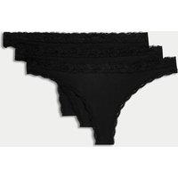 3pk Cotton Rich Thongs