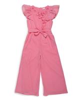 Flower Pleated Jumpsuit