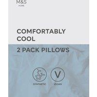 2pk Comfortably Cool Medium Pillows