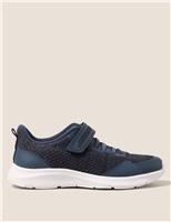 Light As Air Kids' Freshfeet Riptape Trainers (3 Small - 3 Large) Navy
