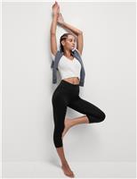 Go Balance Wrap Waist Cropped Yoga Leggings
