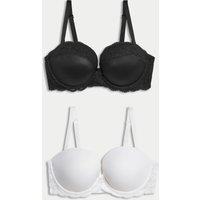 2pk Wired Multiway Push Up Bras A-E