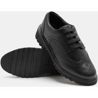 M&S Kids' Leather School Shoes (13 Small - 7 Large) Black