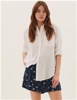 Printed High Waisted Shorts