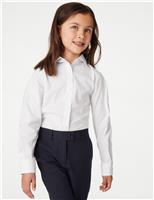 2pk Girls Skinny Fit School Shirts (2-18 Yrs)