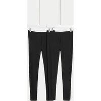 M&S 2 Pack Heatgen Thermal Leggings Black