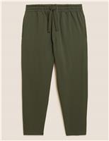 M&S Cotton Rich Joggers Dark Navy