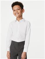 5pk Boys Regular Fit Easy to Iron School Shirts (2-18 Yrs)