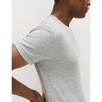 M&S Heatgen Maximum Thermal Short Sleeve Top Grey Marl