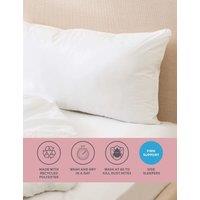 Supremely Washable Kingsize Firm Pillow