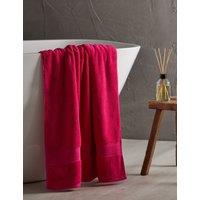 M&S Super Soft Pure Cotton Towel Raspberry