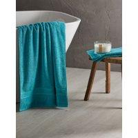 M&S Super Soft Pure Cotton Towel Teal