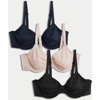 3pk Wired Full Cup Bras A-E