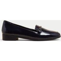 Leather Flat Loafers